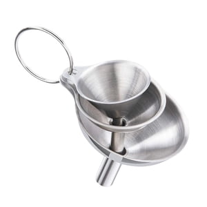 Bothyi - 3 Embudos De Cocina Pequeños, Medianos Y Grandes Con Asas Para Transferir Fluidos 3 Embudos