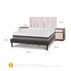 thumbnail image 3 of Cama Europea Curve Balance King Legno, 3 of 10