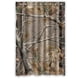 thumbnail image 1 of Cortina de ducha con diseño de árbol de camuflaje, juego de cortinas de baño con ganchos, tamaño 48 x 72 pulgadas, 1 of 3