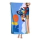 thumbnail image 3 of Rio Toalla de playa de secado rápido con diseño temático, regalo para mujeres y niñas, ideal para cumpleaños, fans, amantes de la música, uso en la playa o al aire libre, 78 × 150 cm, 3 of 6