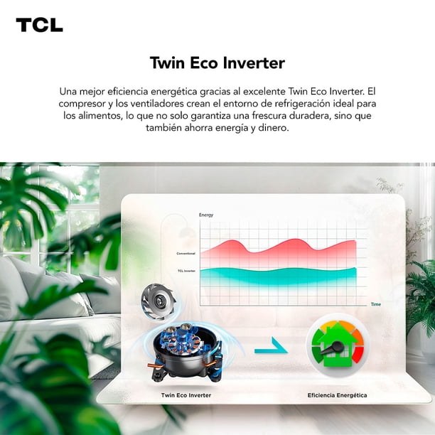 Refrigerador Side By Side TCL 504L P520SBC | Lider