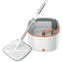 Genérico - Trapeador Mopa Giratorio 360 Cubierta Cuadrado Lau