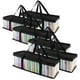 thumbnail image 1 of Bolsas de almacenamiento de CD Stock Your Home de PVC transparente (paquete de 6), 1 of 3