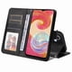 thumbnail image 2 of Funda Billetera para Samsung Galaxy A04E 4G con Porta Tarjetas y Soporte Ajustable Negro, 2 of 5