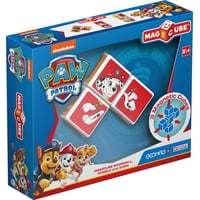 Geomag - Cubos Magnéticos Magicube Paw Patrol - Marshall, Rubble Y Zuma (3 Piezas)