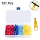 thumbnail image 1 of Kit de conectores de empalme rápido T-Tap, conectores de cable T-Tap autodesmontables con terminales macho aislados de desconexión rápida + conector eléctrico de empalme rápido, 1 of 8