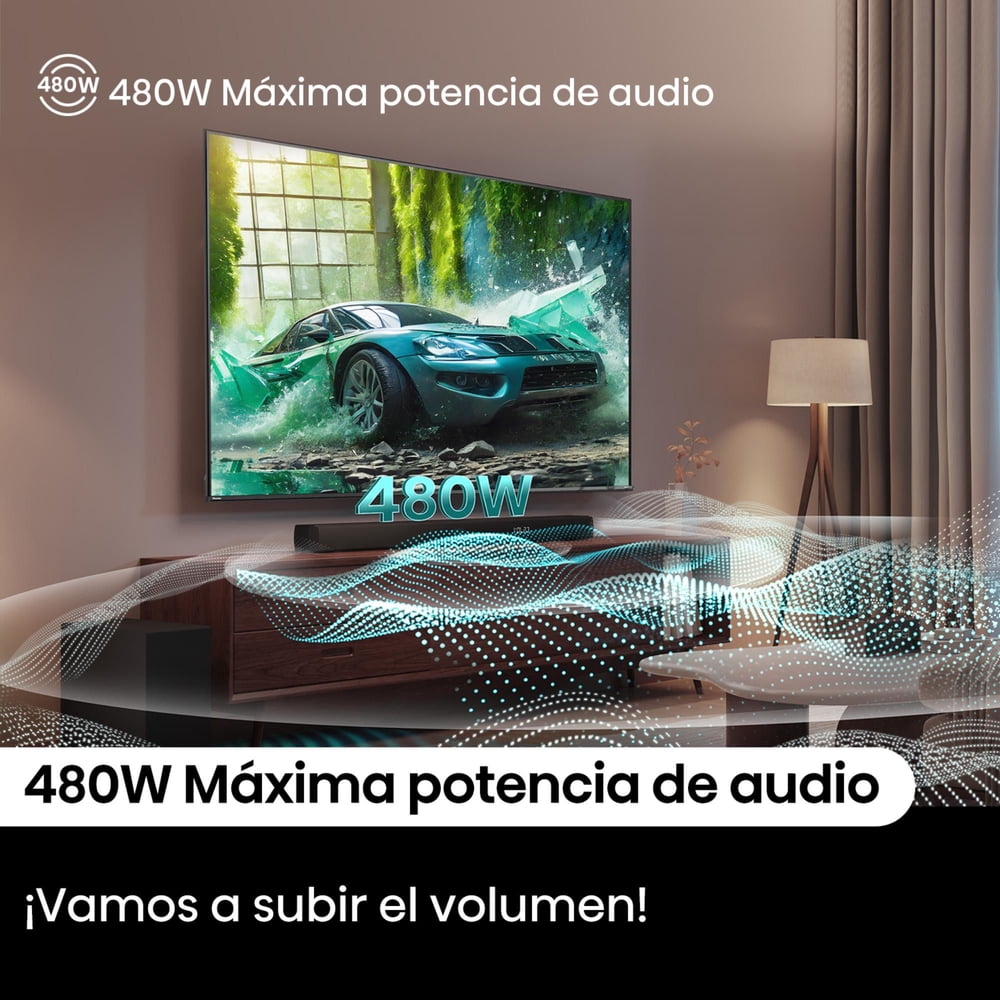 Hisense Soundbar HS3100 Negro, foto 9