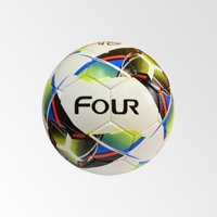 Four - Balon Futbol Blanco/Rojo/Negro Givova Nº4