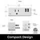 thumbnail image 5 of Enchufe inteligente Wi‑Fi Geeni Switch + Charge con 2 puertos USB, 5 of 8
