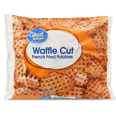 Papas Fritas Congeladas Waffle Cut 680 G Great Value