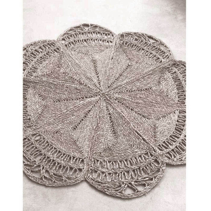 Bric - Alfombra De Yute Redonda D100 Cm