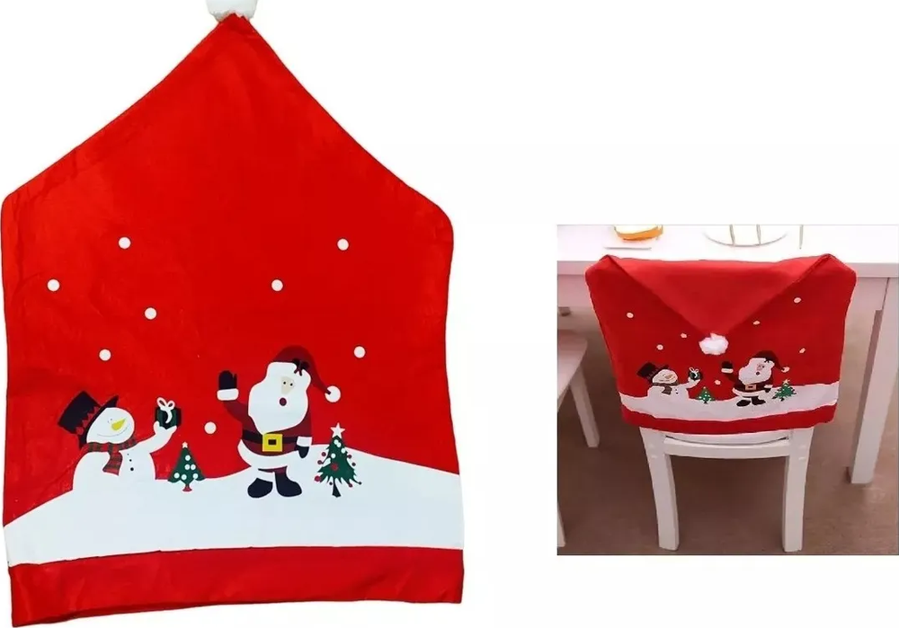 Geneerico - Pack 6 Fundas Mantel Navidad Temático