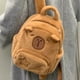 thumbnail image 1 of Student School Bag Capibala Plush Capybara Bag Casual All-match Fur Bag Large Capacity Backpack School Bag Mochila, 1 of 3