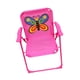 thumbnail image 2 of Silla Plegable Para Acampar Para Ni?os, Asiento Antideslizante Para Pesca, Para Senderismo, Barbacoa, Viaje, Color Rosa, 2 of 3