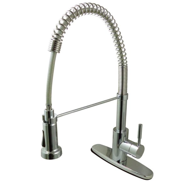 Grifo de cocina Kingston Brass Gourmetier Concord con rociador