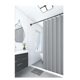 thumbnail image 1 of Cortina Baño Ducha Poliéster 180x180 Gris, 1 of 2