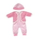 thumbnail image 3 of Accesorios De Ropa De Muñeca Para Bebé Con Sombrero, Recuerdo De Fiesta Para Juego, Regalo, Juego De Rol, Rosa, 3 of 5