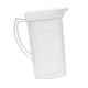 thumbnail image 5 of Jarra De Agua De Gran Capacidad, Transparente, Para Refrigerador, Jugos Y Bebidas, 1500 Ml, Color Blanco, 5 of 5