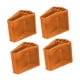 thumbnail image 1 of 4 Cubiertas Antideslizantes Para Patas De Escalera De Repuesto, Almohadillas Para Patas De Escalera De Estabilidad Mejorada, Color Naranja, 1 of 5