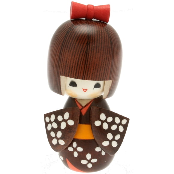 Muñeca Kokeshi Japonesa Usaburo, Yukata de Hana