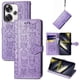 thumbnail image 1 of Funda Cartera FOXDOCK para Xiaomi Poco F6 5G , Flip PU con Relieve de Gatos y Perros, Tarjetero y Soporte, 1 of 6