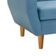 thumbnail image 3 of Sofa Bote 1c Felpa 04 Azul Petroleo, 3 of 6