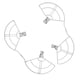 thumbnail image 4 of Protector de hélice para Mini 4 Pro, Protector de hélices extraíble a prueba de arañazos, accesorios de repuesto para Drones, Protector de cuchilla de, 4 of 5