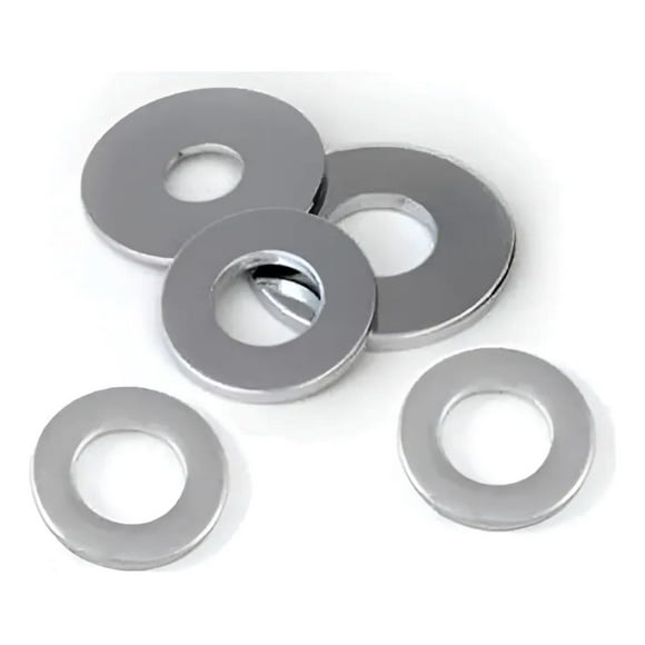 Golilla Plana Calibrada G2 De 5/32 Zincada (100 Unidades)