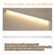 thumbnail image 1 of 1pc LED Motion Sensor Cabinet Light, Under Counter Closet Lighting, Wireless Magnetic USB Rechargeable Kitchen Night Lights, Battery Powered Operated Light For Wardrobe Closets Cabinet Cupboard Stairs, 1 of 3