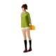 thumbnail image 2 of Figura De Niña De Resina 1:64, Muñeca En Miniatura Para Colecciones De Jardín De Hadas, Diseño Verde, 2 of 5