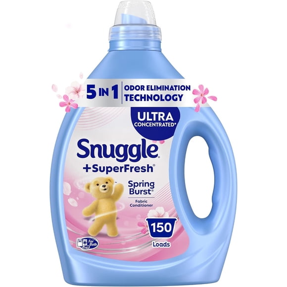 Snuggle SuperFresh Suavizante Líquido para Ropa, Spring Burst, 78 oz