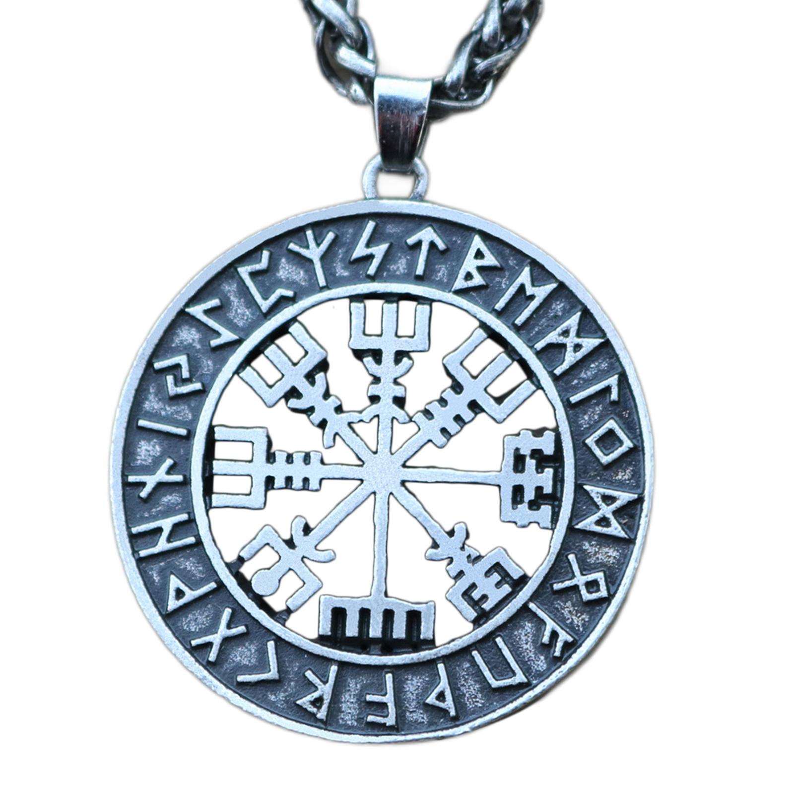 Magideal - , Clásico Joyería Elegante Joyería Amulèto De Protección Para El Uso Diario Chica Hombre Niño , Metal Plateado Antiguo