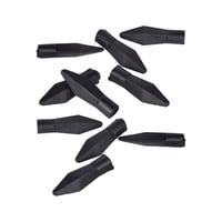 Ioensy - 10X Puntas De Flecha De Goma Blanda Práctica De Flechas De Juego Para Adolescentes