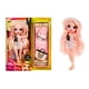 thumbnail image 1 of Rainbow High Pacific Coast Bella Parker- Muñeca de moda rosa con 2 trajes de diseñador, juegos de accesorios para la piscina, piernas intercambiables, juguetes para niños, gran regalo para edades 6-12, 1 of 3