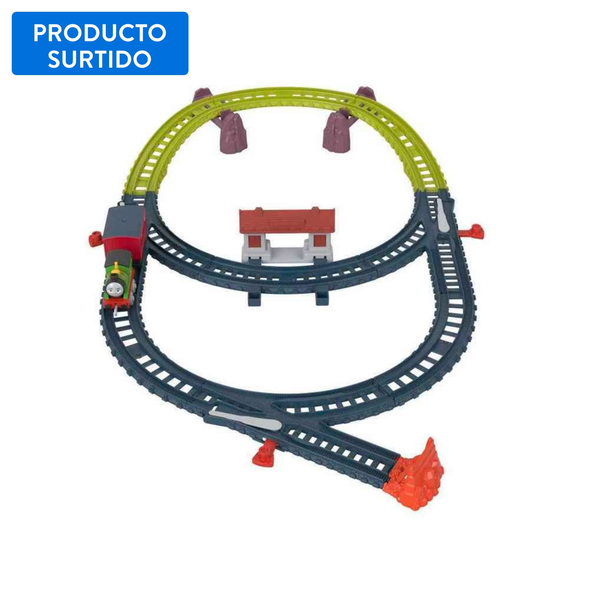 Thomas & Friends - Pista De Juguete Grandes Amigos Multicolor