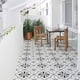 thumbnail image 2 of 5pcs 3D Kitchen And Bathroom Anti-skid Marble Pattern Flooring, Thick Frosted Floor Tiling, Wall Paper Self-adhesive Waterproof Tile Tiling, For Kitchen Bathroom Floor Decor,11.81in * 11.81in, 2 of 4