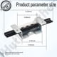 thumbnail image 3 of Kit de cremallera para tractor cortacésped Huthbrother CR12 para Cub Cadet, 3 of 7
