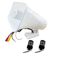 Genérico - Sirena Comunitaria 30W Doble Funcion / Sirena + Perifoneo