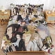 thumbnail image 1 of Bungo Stray Dogs 3 Piece Comforter Bedding 1 Set Super Soft Quilt Cover with 2 Pillowcases Funny Merch Movie Fans Gifts for Girls Boys Kids Adults, 1 of 5