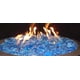 thumbnail image 2 of Cristal para fogata Hiland RGLASS-TRQ, 4,5 kg, color turquesa, 2 of 2