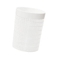 Magideal - Canasta De Botes De Hoja De La Piscina, Recolección De Escombros De Filtro De Filtro De Filtro De Limpieza Profesional Cesta De Canasta De Limpieza De Blanco