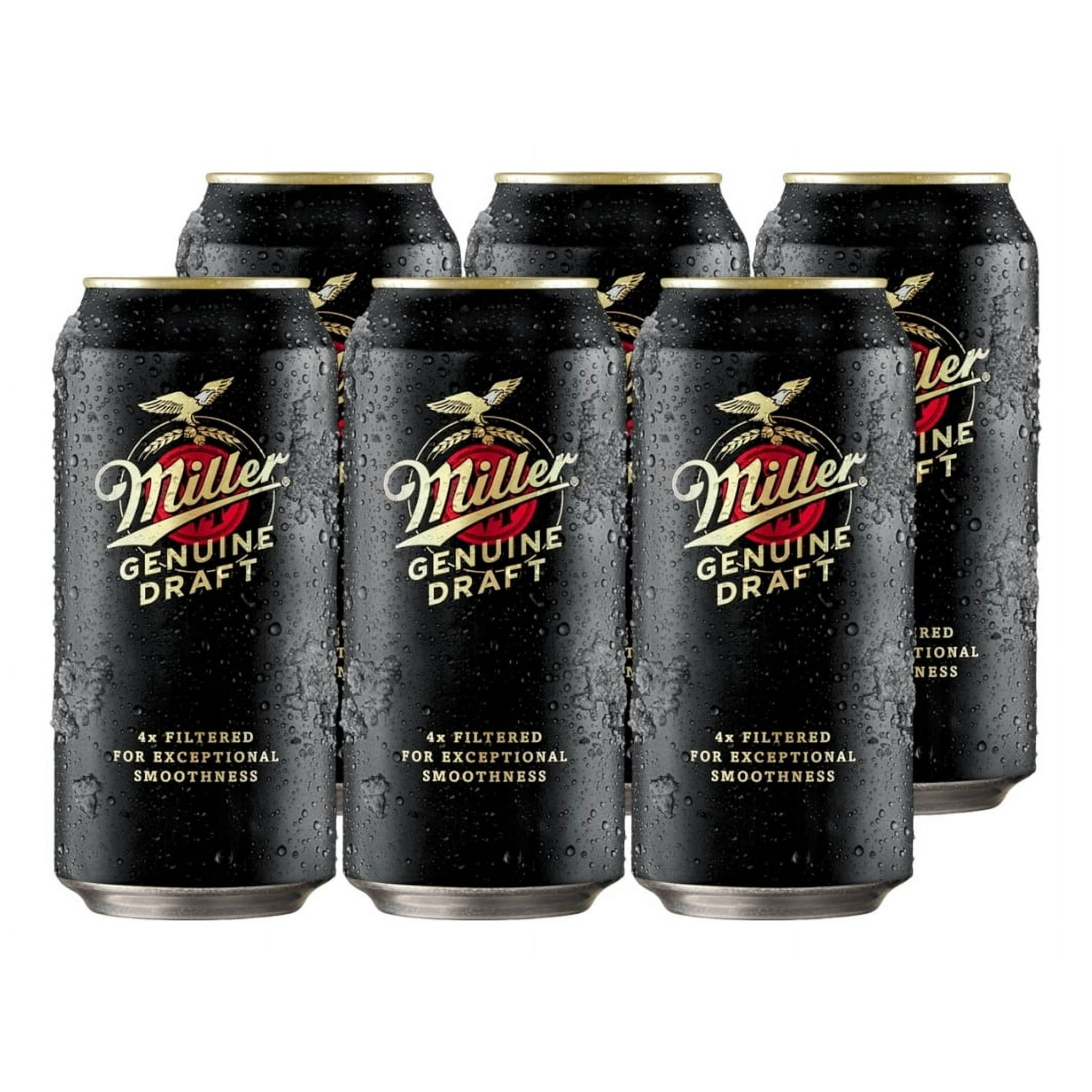 Cerveza Lager 4,7° Pack 6 Lata 355 ml Miller