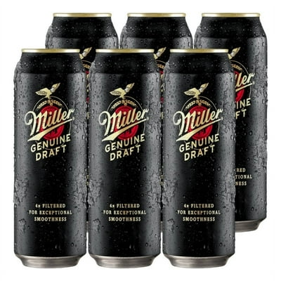 Cerveza Lager 4,7° Pack 6 Lata 355 Ml Miller