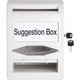 thumbnail image 1 of Amazon Basics Caja de sugerencias ABS con cerradura y llave, caja de votación, 1 of 3