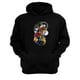 thumbnail image 1 of Polerón Canguro Alicia Cuentos Infantiles Negro Talla Xs Unisex, 1 of 1