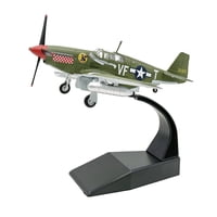 Bothyi - 1/72 P51 Fighter, Colección De Regalos, Adorno De Avión Para Estante, Mueble De Tv