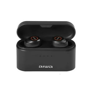 Aiwa - Audífonos Bluetooth Earbuds Aw-6 Negro