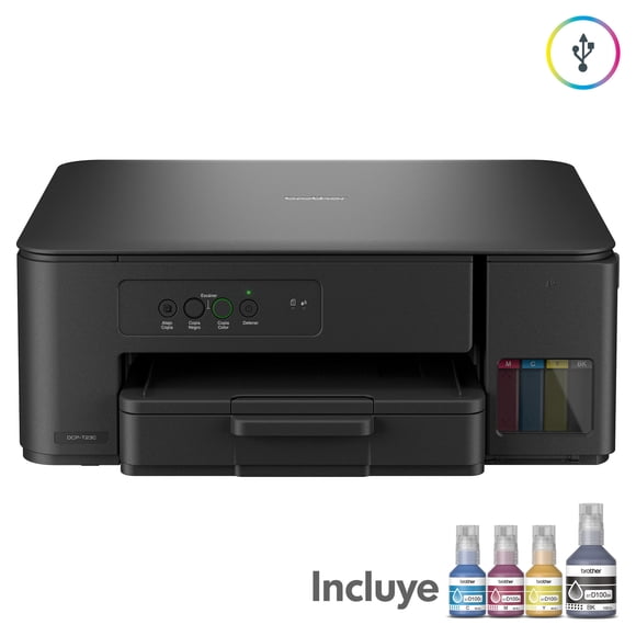 Impresora Multifuncional Inyección de tinta DCP-T230 Negro