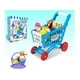 thumbnail image 3 of Carrito Supermercado Para Niños 56 Piezas Azul Accesorios, 3 of 4