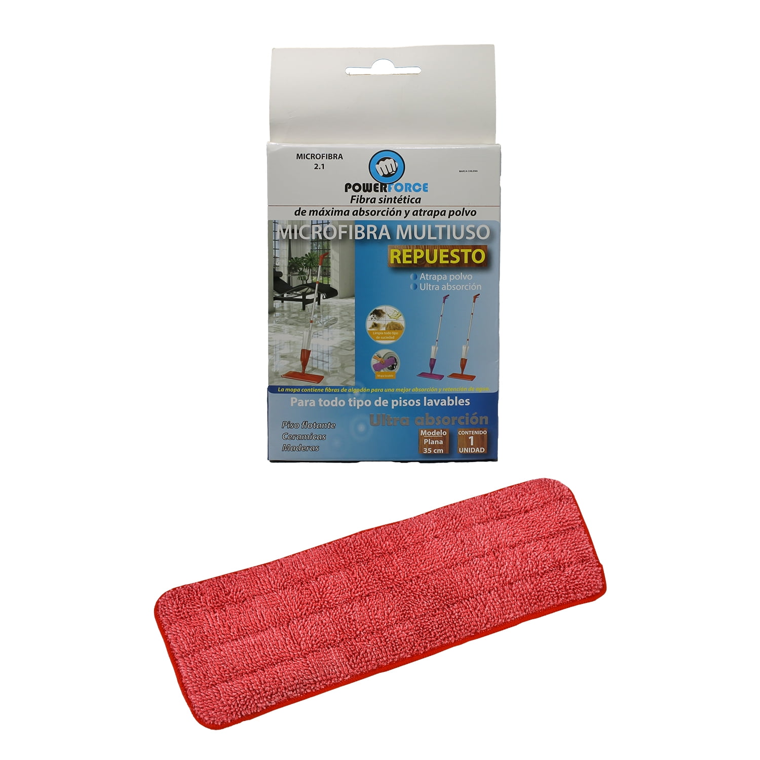 Power Force - Repuesto Mopa Spray X1 Unidad